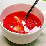 苺スープ